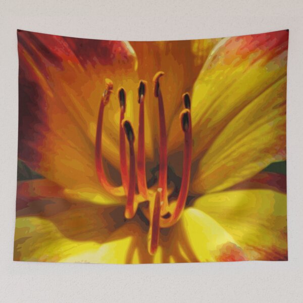 Item preview, Daylily Macro Vector 001 designed and sold by Lance Vaughn.