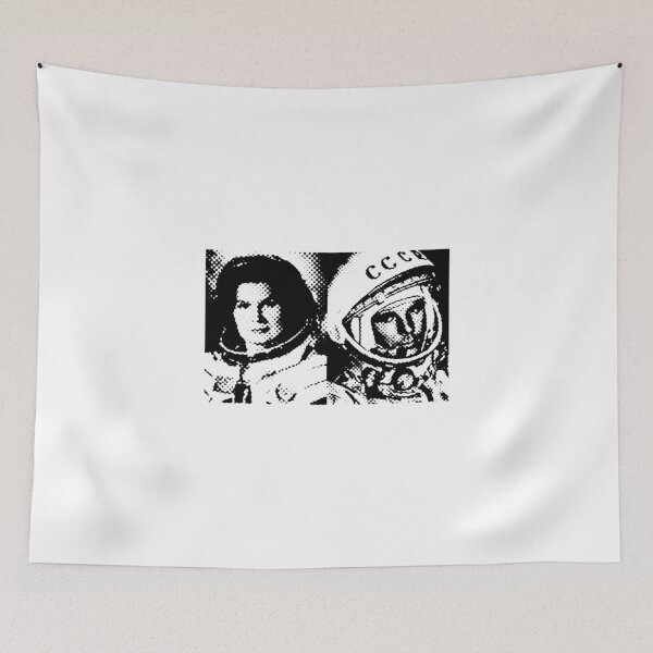 Item preview, Cosmonauts: Tereshkova & Gagarin designed and sold by PolitburoDesign.