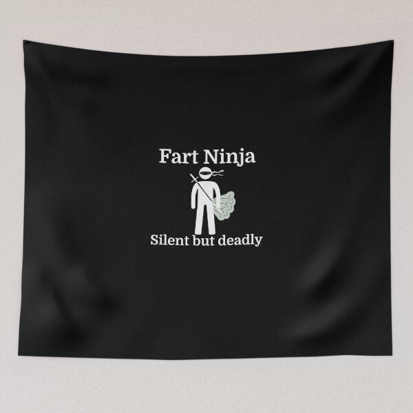 Item preview, Fart Ninja Silent but deadly designed and sold by evahhamilton.