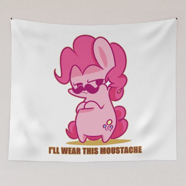 Item preview, Pinkie Pie Moustache designed and sold by Timanator3000.