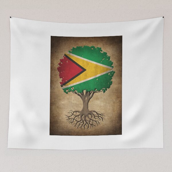 Item preview, Tree of Life with Guyanese Flag designed and sold by JeffBartels.