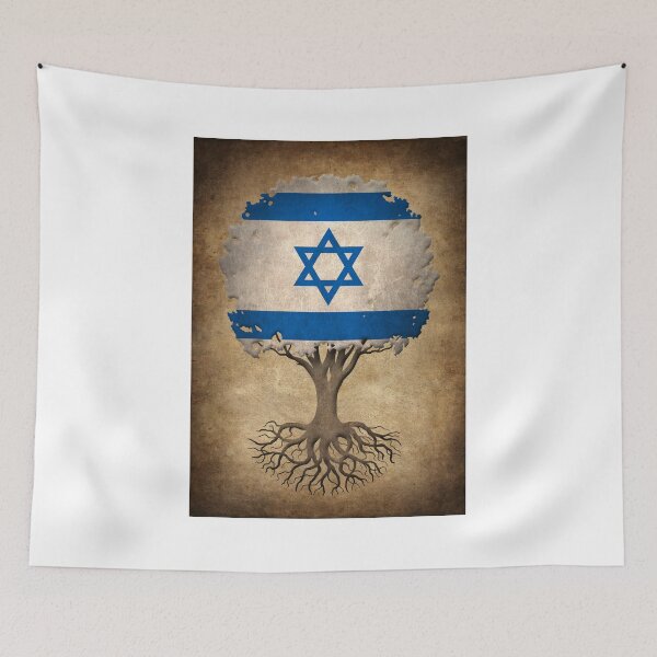 Item preview, Tree of Life with Israeli Flag designed and sold by JeffBartels.