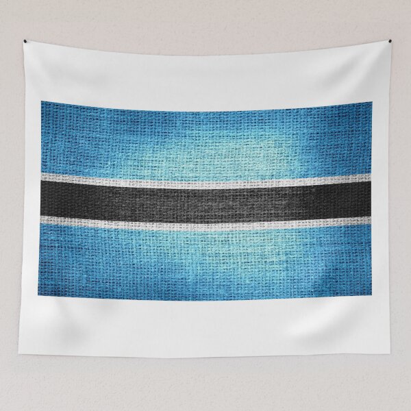 Item preview, Botswana Flag designed and sold by enhan.