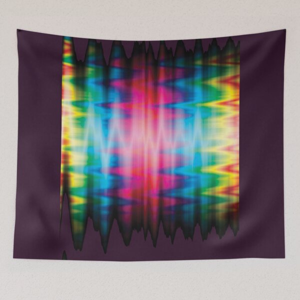 Item preview, Psychedelic Rainbow Color Waves designed and sold by Leo Hill.