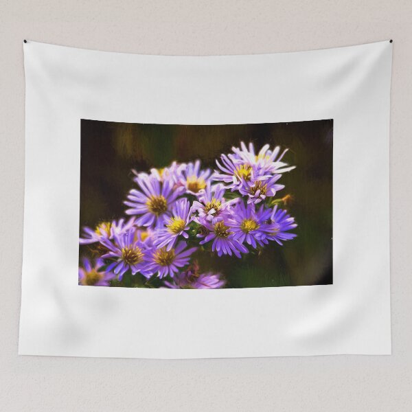 Item preview, Michaelmas Daisies - Digital Art  designed and sold by Violaman.