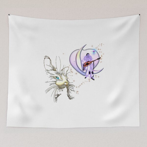 Item preview, Valentine's Day Cat designed and sold by Bluesax.