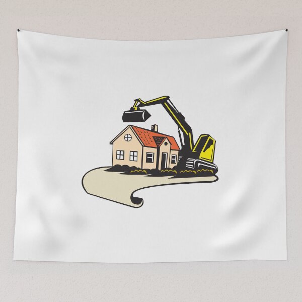 Item preview, House Demolition Building Removal designed and sold by patrimonio.