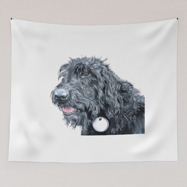 Item preview, Black Labradoodle designed and sold by yvonnecarter.