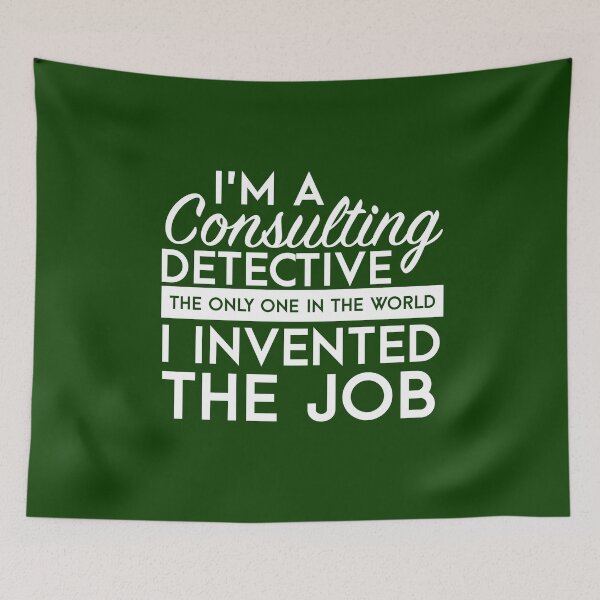 Item preview, Sherlock - Consulting detective designed and sold by televisiontees.