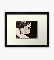 Belle Framed Print