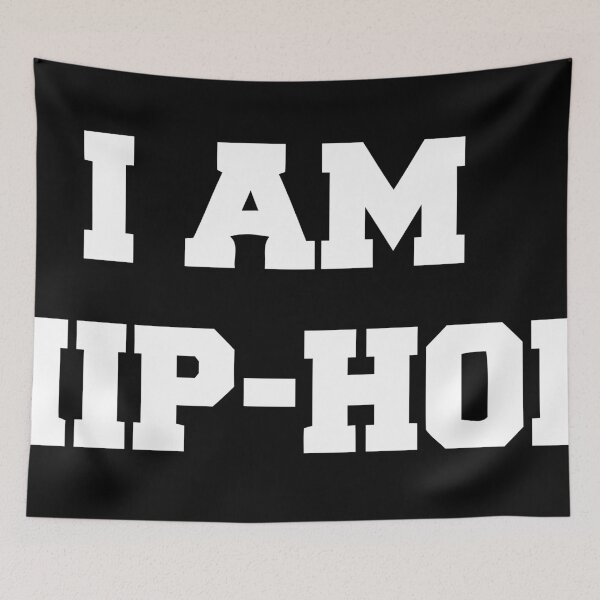 Item preview, I am Hip Hop - Black version designed and sold by 2monthsoff.
