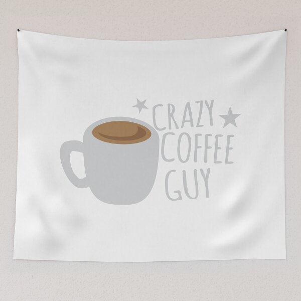 Item preview, Crazy Coffee GUY designed and sold by jazzydevil.