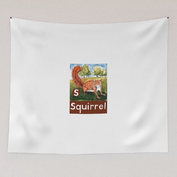 Item preview, S is for Squirrel designed and sold by DavidDonovan.