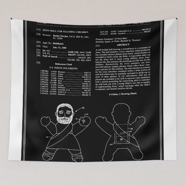 Item preview, Talking Jesus Doll Patent - Black designed and sold by FinlayMcNevin.