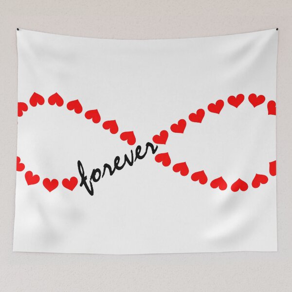 Item preview, Forever Love, Infinity Loop, Hearts, VALENTINE`S DAY designed and sold by boom-art.