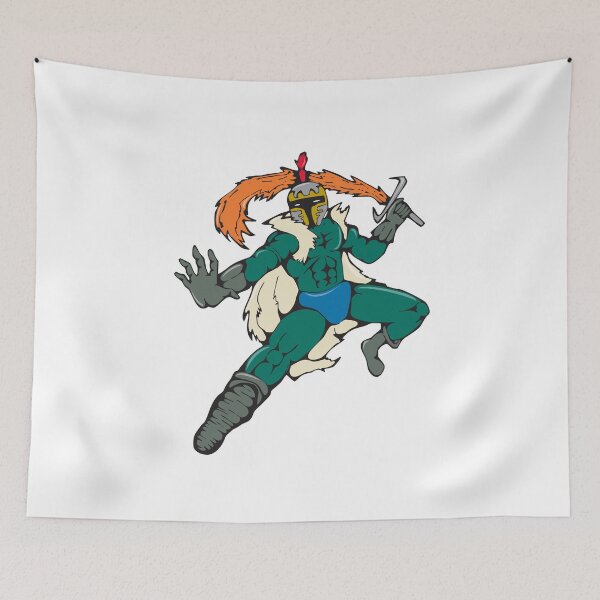 Item preview, Knight Wield Fiery Sword Cartoon designed and sold by patrimonio.