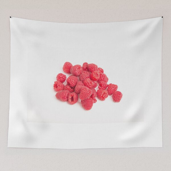 Item preview, Red Raspberries on White designed and sold by dbvirago.