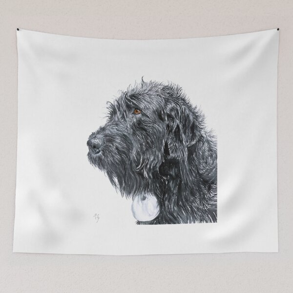 Item preview, Black Labradoodle designed and sold by yvonnecarter.