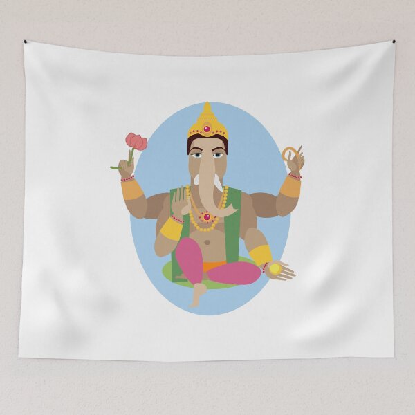 Item preview, illustration of statue  Lord Ganesha   designed and sold by Olga Berlet.
