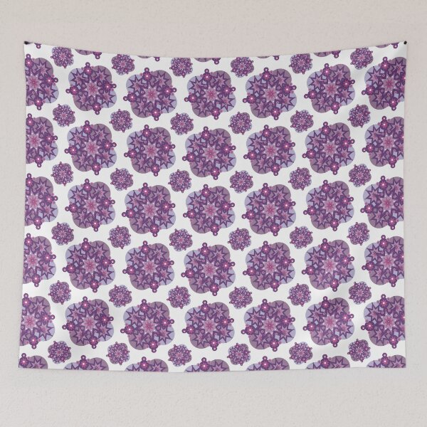 Item preview, Large Purple Floral Duvet designed and sold by xorbah.
