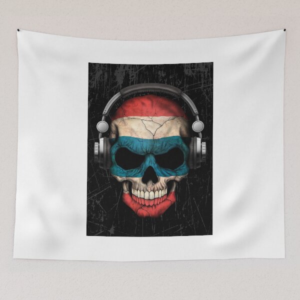Item preview, Dj Skull with Thai Flag designed and sold by JeffBartels.