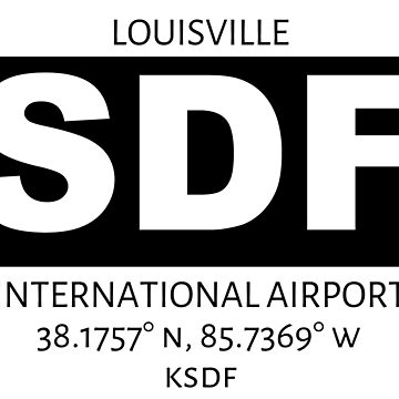 Artwork thumbnail, Louisville International Airport SDF by AvGeekCentral
