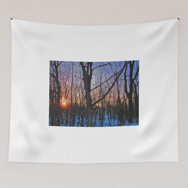 Item preview, Sunrise Behind The Trees Digital Painting From Photograph designed and sold by adriturner.