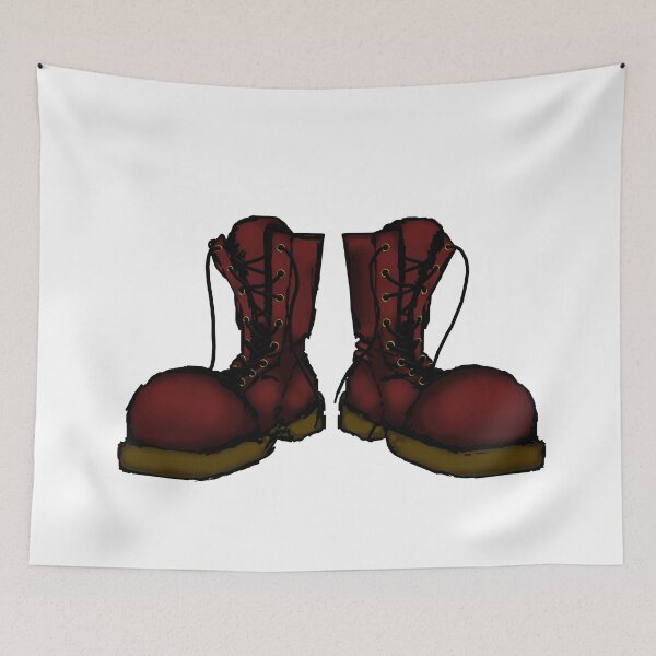 Item preview, Big Oxblood Boots designed and sold by SquareDog.