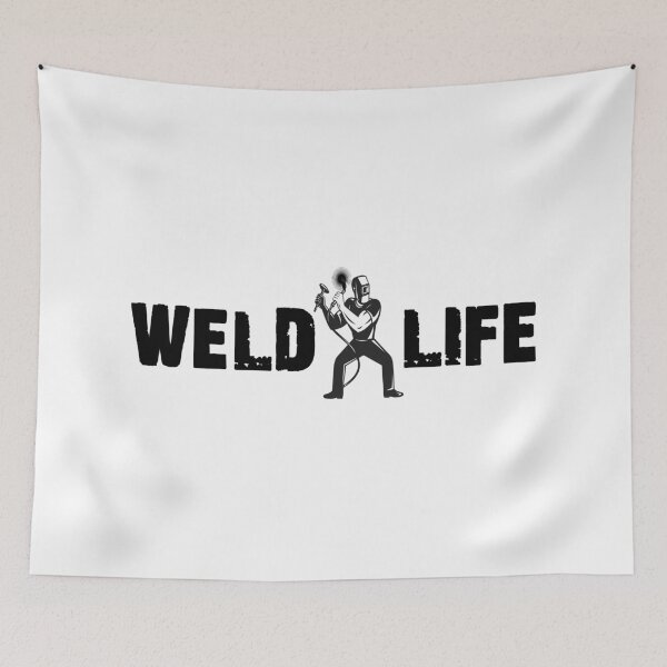 Item preview, Weld Life Welder Shirt, Sticker, Poster, Skin, Case, Mug, Cards designed and sold by 8675309.