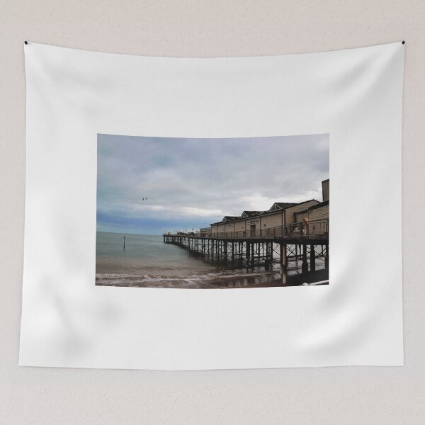 Aperçu de l'œuvre Teignmouth Pier. Devon UK créée et vendue par lynn carter.