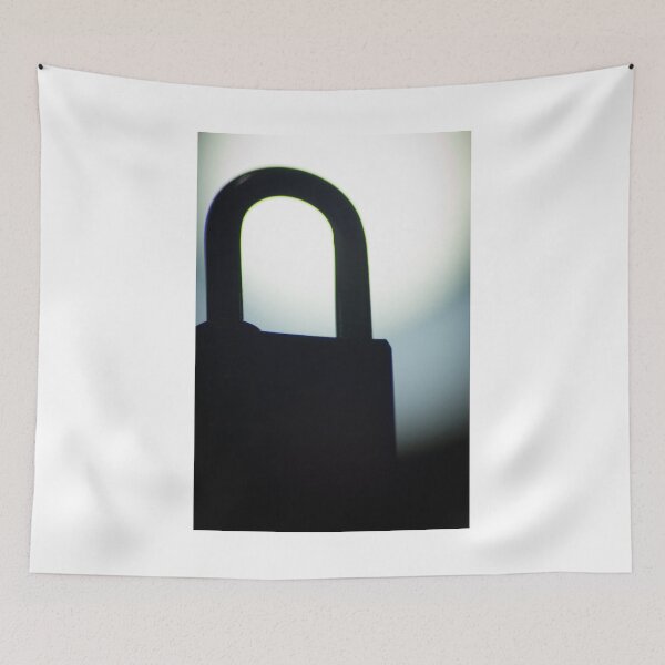 Item preview, Combination code padlock silhouette photograph designed and sold by edwardolive.
