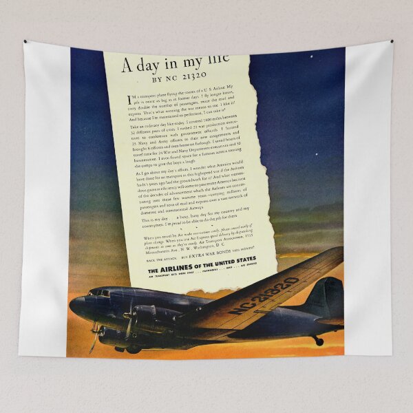 Item preview, War Bonds Airline Poster - WW2 Propaganda Poster  - World War II / World War 2 designed and sold by Very Peculiar.