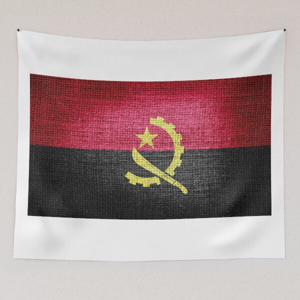 Item preview, Angola Flag designed and sold by enhan.