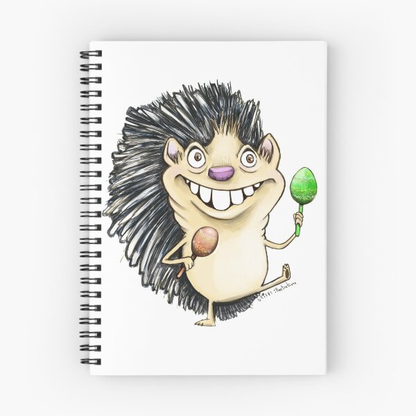 Artikelvorschau, Igel entworfen und verkauft von Grisel Illustrations.