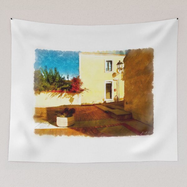 Item preview, Arzachena: view square Pio XII designed and sold by Giuseppe Cocco.