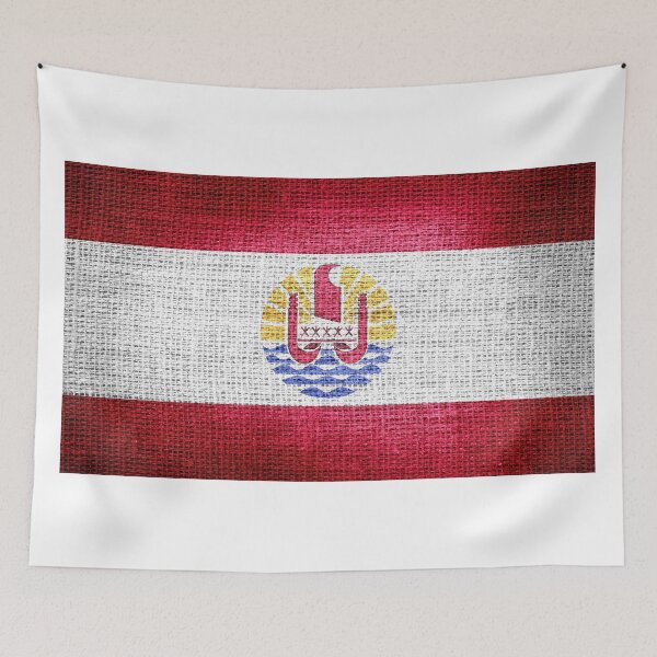 Item preview, French Polynesia Flag designed and sold by enhan.