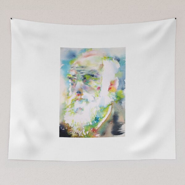 Item preview, DARWIN - watercolor portrait designed and sold by lautir.