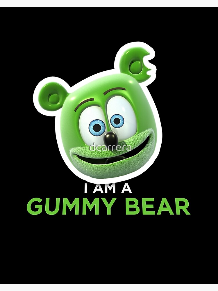 Cool Gummy Bear Art Board Print for Sale by Aurealis