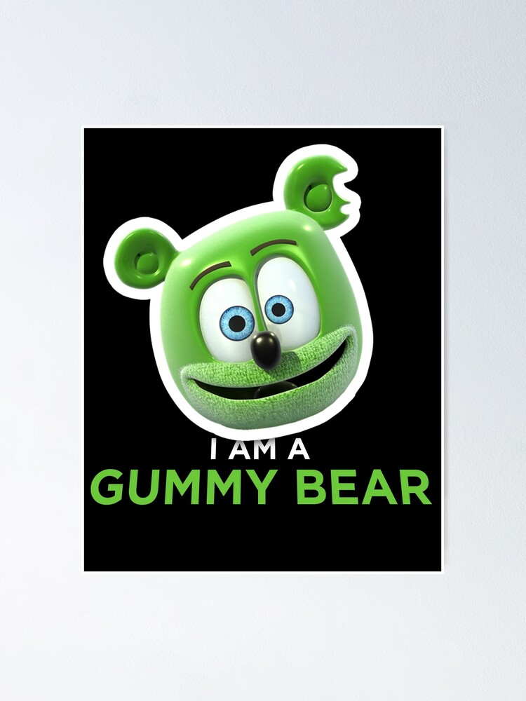 I am a Gummy Bear Sticker by dcarrera