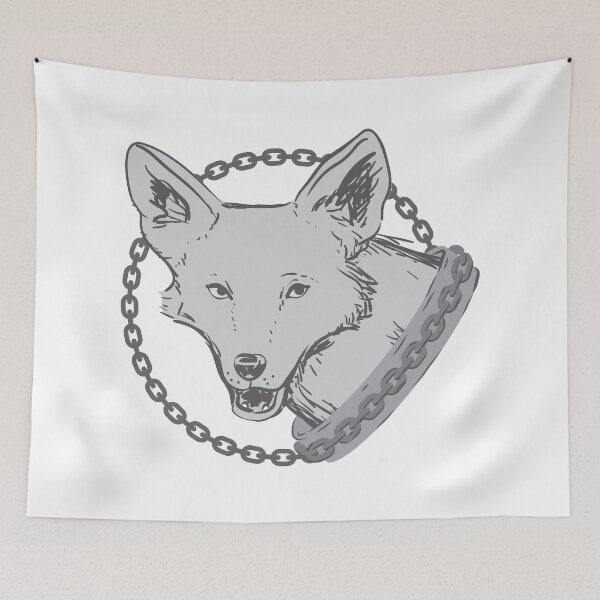 Item preview, Chain of dogs sigil (Malazan empire fanart) greyscale designed and sold by jazzydevil.