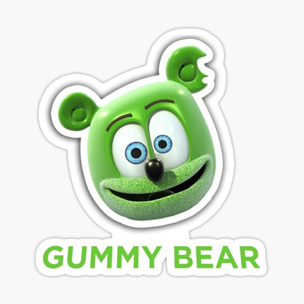 I am a Gummy Bear Sticker by dcarrera