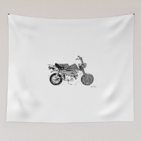 Item preview, HONDA Z50 STYLE MOTORCYCLE designed and sold by squigglemonkey.