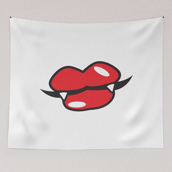 Item preview, cute little red vampire lips designed and sold by jazzydevil.