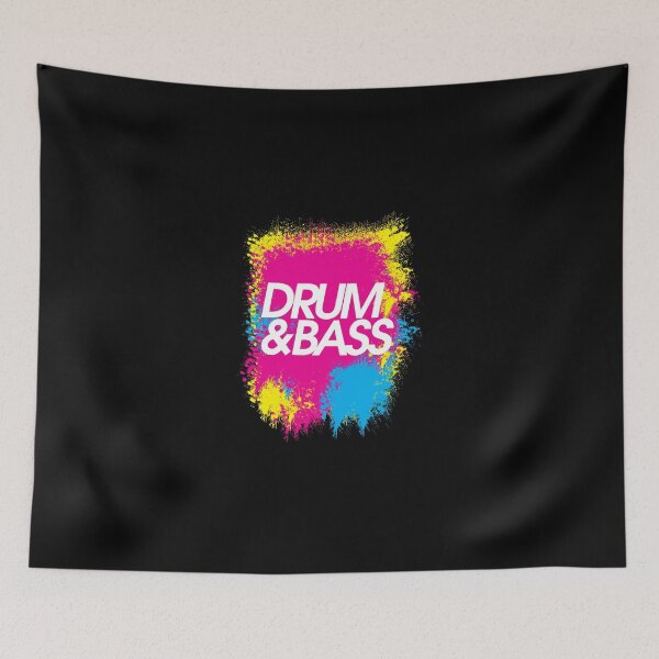 Item preview, Drum & Bass (splash) designed and sold by TheSlowBuildUp.