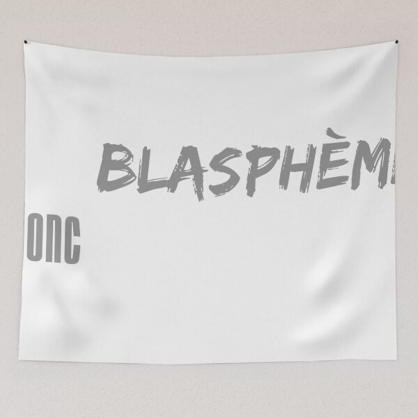 Item preview, Je blasphème donc JE SUIS v4 designed and sold by Thibaut Bachelier.