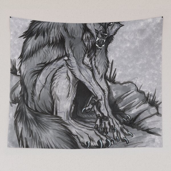 Item preview, Werewolf designed and sold by thepurplehusky.