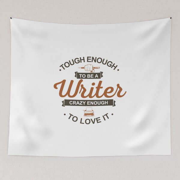 Item preview, product for Journalists - Tough Enough to Be a - Writer Gifts designed and sold by stuch75.
