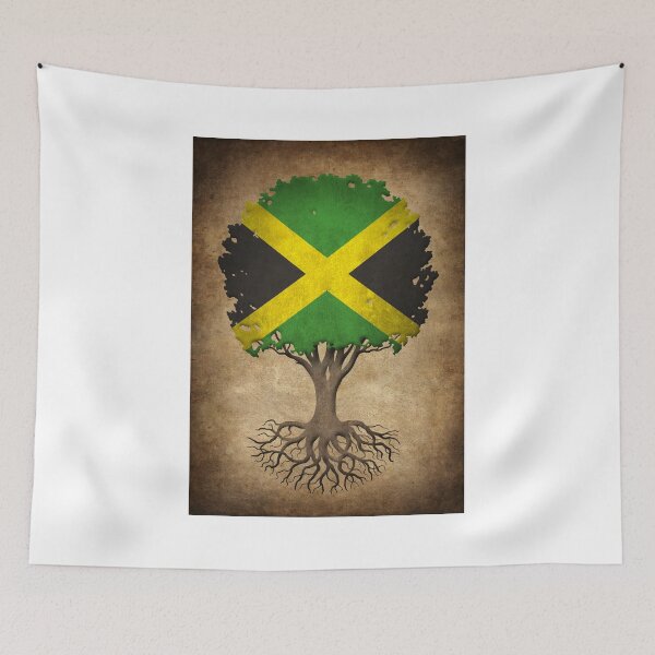 Item preview, Tree of Life with Jamaican Flag designed and sold by JeffBartels.