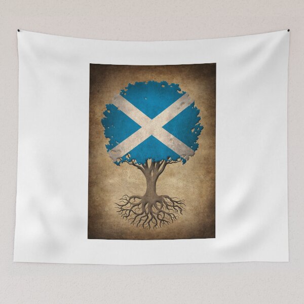 Item preview, Tree of Life with Scottish Flag designed and sold by JeffBartels.