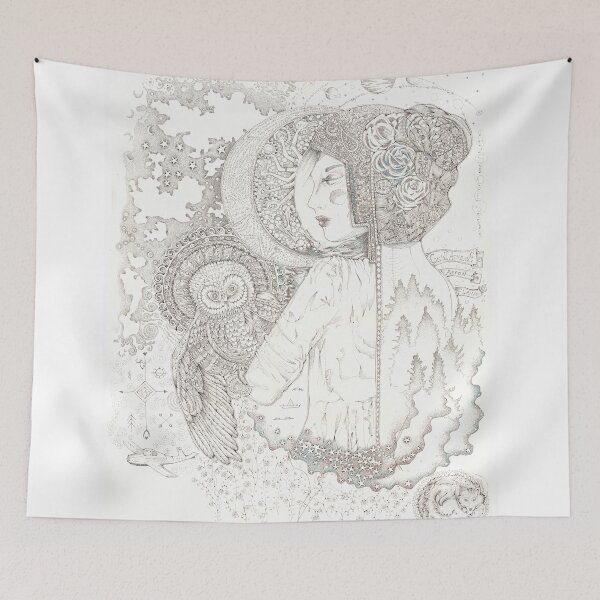 Item preview, Athene and the Owl designed and sold by Meta Hoepfner.